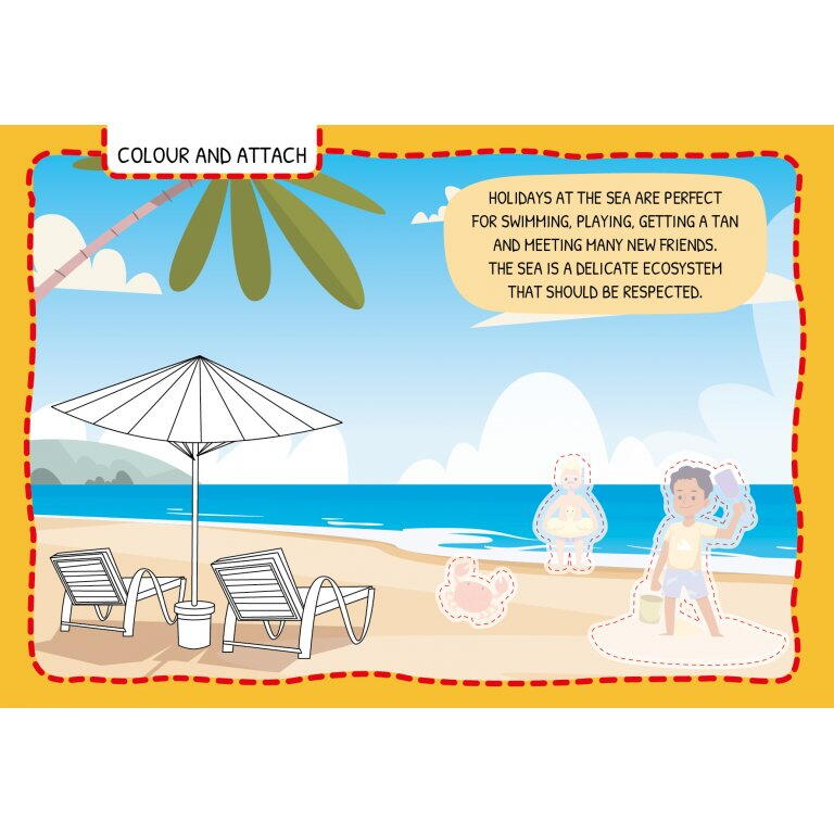 PRIMUL SET DE ARTA & LUCRU MANUAL - IN VACANTA - SASSI (978-88-303-1167-1)