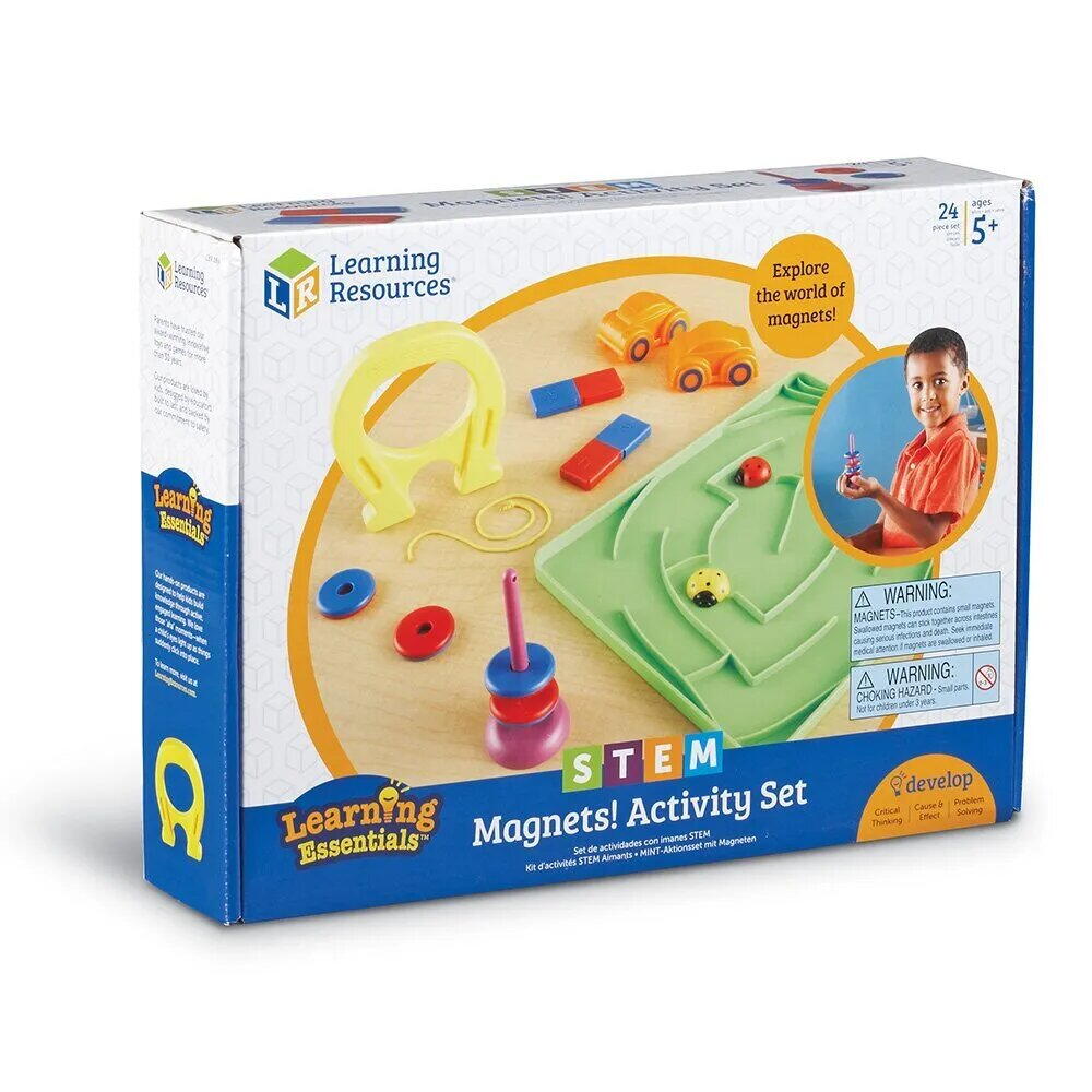 SET STEM - ACTIVITATI CU MAGNETI - LEARNING RESOURCES (LER2833)