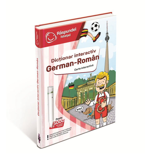 RASPUNDEL ISTETEL, CARTE DICTIONAR GERMAN-ROMAN - ALBI (55796)