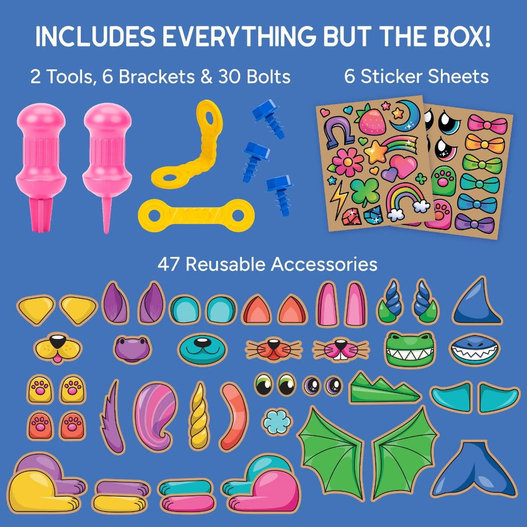 SET DE CREATIE BOXINEERS™ - ANIMALUTE DIN CARTON - EDUCATIONAL INSIGHTS (EI-1514)