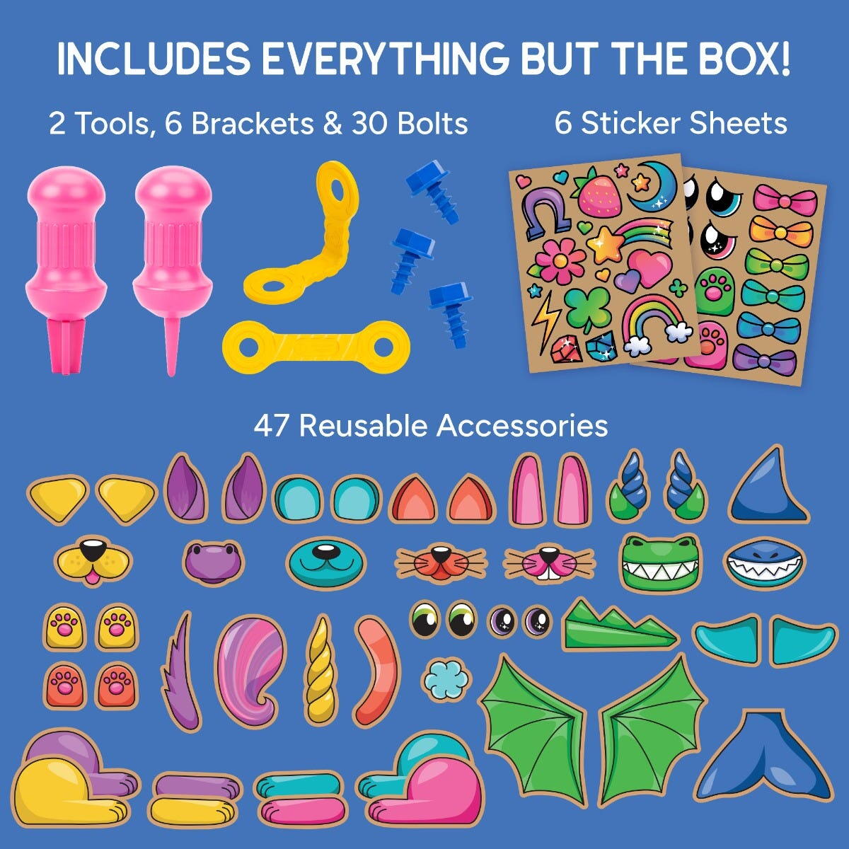 SET DE CREATIE BOXINEERS™ - ANIMALUTE DIN CARTON - EDUCATIONAL INSIGHTS (EI-1514)