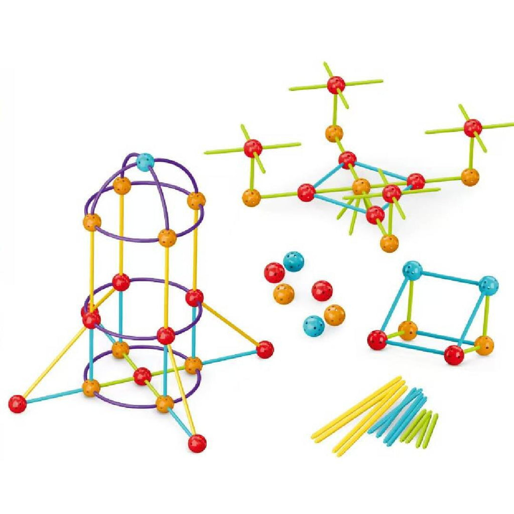 SET DE CONSTRUCTIE STEAM - FORME 3D (210 PIESE) - BUFNITEL (188-639)