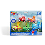 SET MINI VEHICULE NUMBERBLOCKS - HAND2MIND (HM95405-UK)