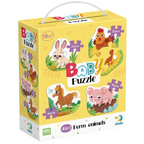 PUZZLE 4 IN 1 - FERMA VESELA ( 2, 3, 4 PIESE) - DODO (DO300686)