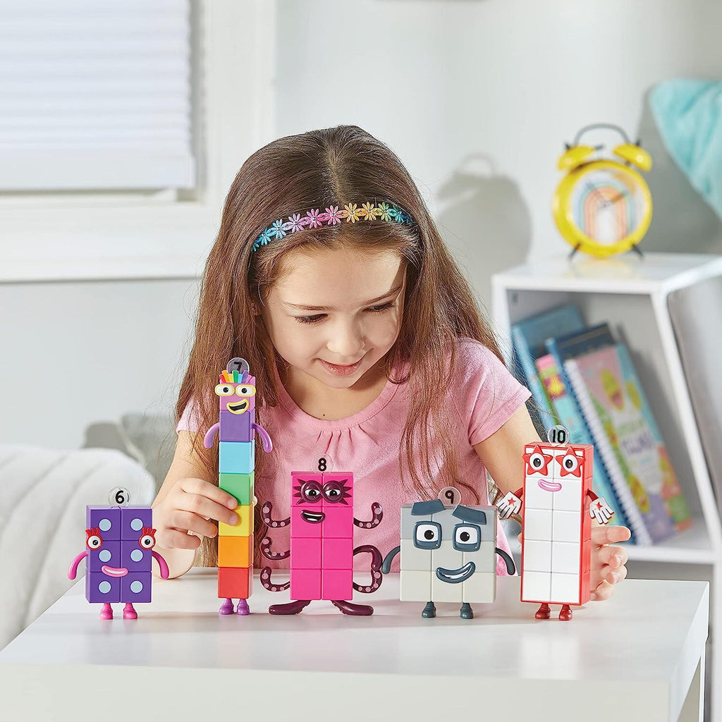 SET FIGURINE NUMBERBLOCKS - DE LA SASE LA ZECE - HAND2MIND (HM95357-UK)