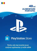 PLAYSTATION NETWORK CARD 40 RON (ROMANIA) - PSN - PLAYSTATION - MULTILANGUAGE - EU - Libelula Vesela - Jocuri video