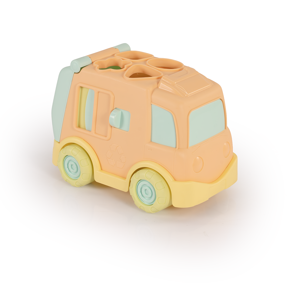 CAMION CU SORTATOR PENTRU FORME - PASTEL - DOLU (D5206)