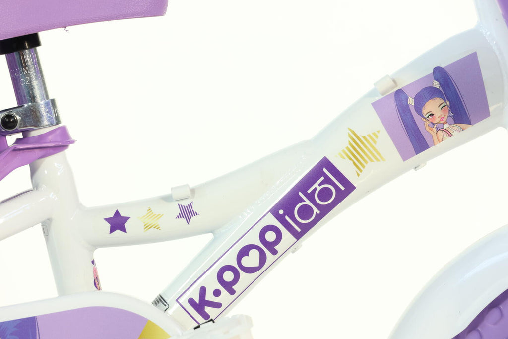 BICICLETA COPII 12'' K-POP - DINO BKES (612GL-KP)