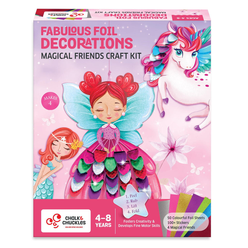 DECORATIUNI CU FOLII DE TRANSFER - PRIETENI MAGICI - CHALK AND CHUCKLES (CCPPL108)