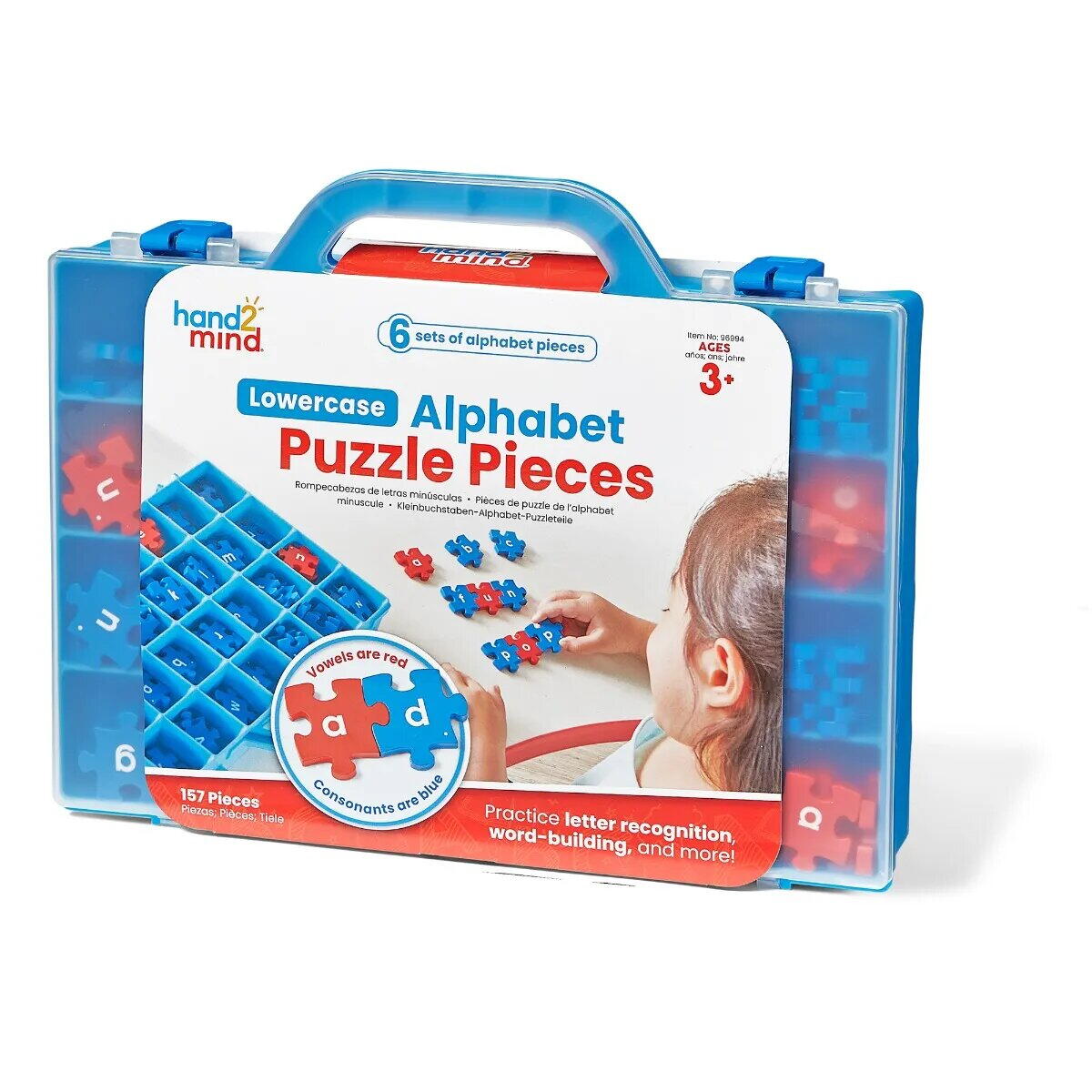 PUZZLE ALFABET - LITERE MICI - HAND2MIND (96994)