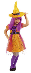 CARNIVAL COSTUME - SUPERSTAR WITCH (ORANGE) - RUBIE'S (S8518)