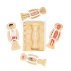 PUZZLE ANATOMIC DIN LEMN - BAIAT - BIGJIGS TOYS (37021)