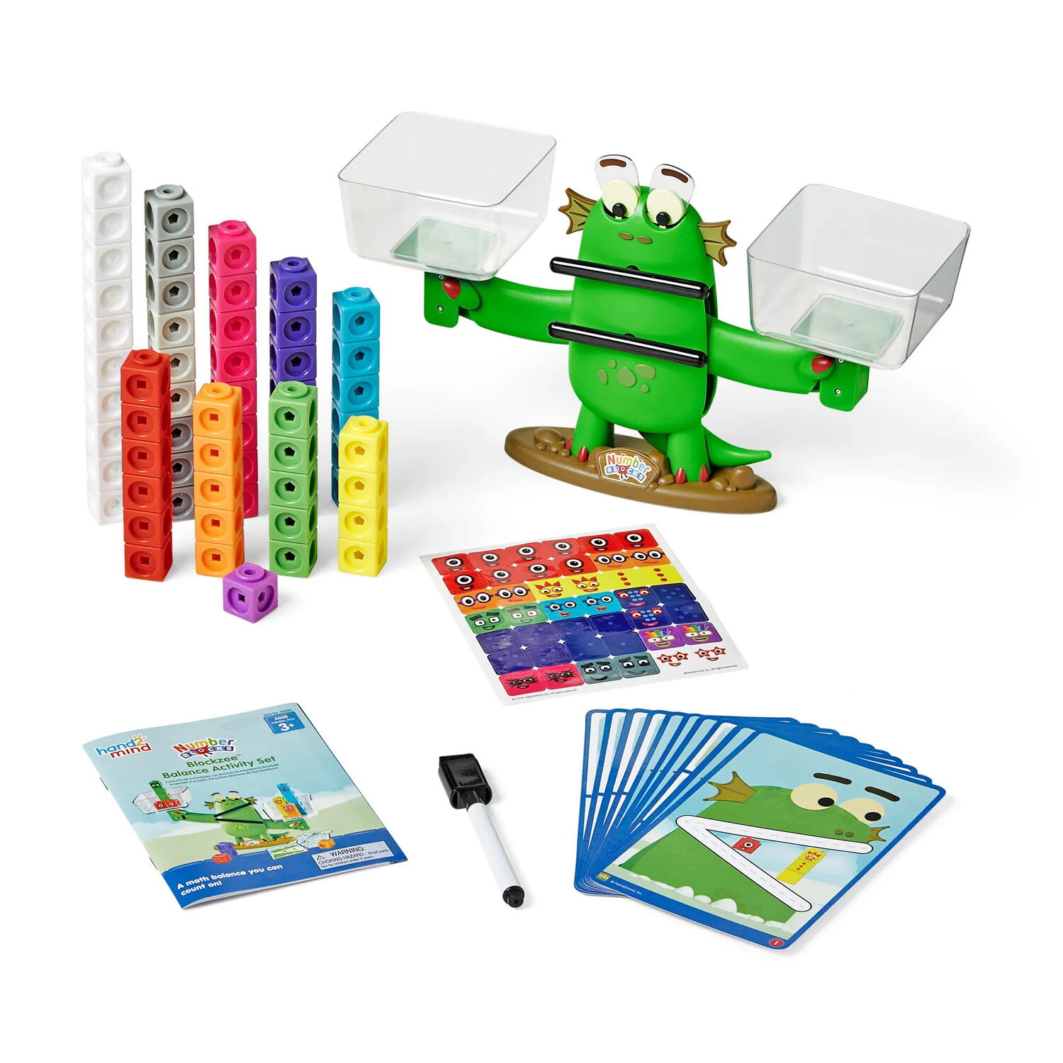 SET ACTIVITATI CU BALANTA - NUMBERBLOCKS® BLOCKZEE™ - HAND2MIND (HM96089-UK)