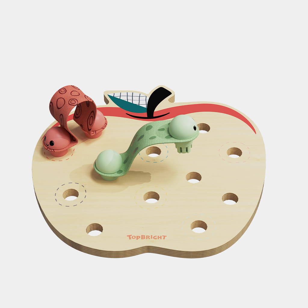 SKILL GAME - APPLE WITH WORM - TOPBRIGHT (1211232023de0001)