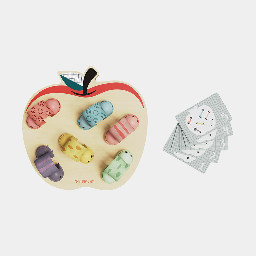 SKILL GAME - APPLE WITH WORM - TOPBRIGHT (1211232023de0001)