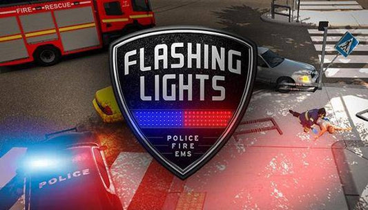 FLASHING LIGHTS - POLICE FIRE EMS - PC - STEAM - MULTILANGUAGE - EU - Libelula Vesela - Jocuri Video