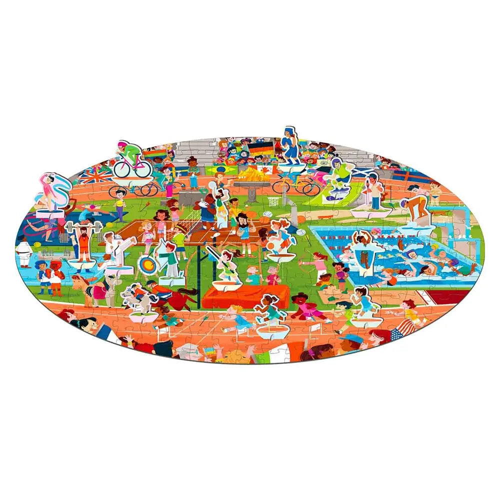 CUNOASTE SI EXPLOREAZA - PUZZLE ORA DE SPORT (200 PIESE) - SASSI (978-88-303-5501-9)