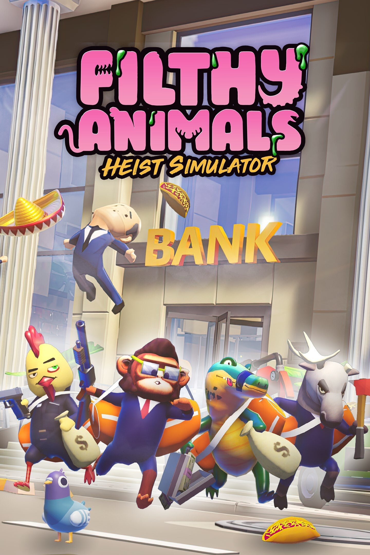 FILTHY ANIMALS - HEIST SIMULATOR - PC - STEAM - MULTILANGUAGE - WORLDWIDE - Libelula Vesela - Jocuri Video