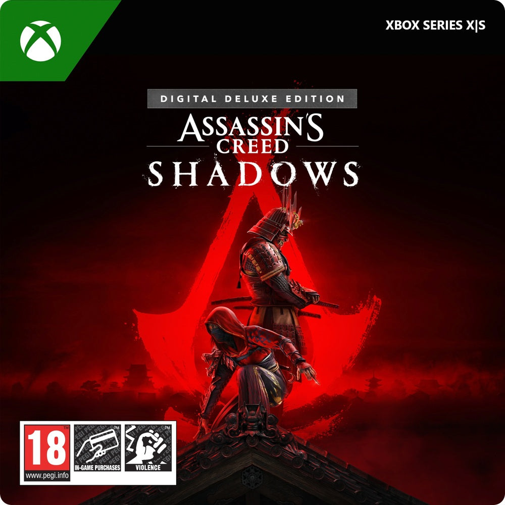 ASSASSIN'S CREED: SHADOWS (DELUXE EDITION) - XBOX SERIES X|S - XBOX LIVE - MULTILANGUAGE - WORLDWIDE