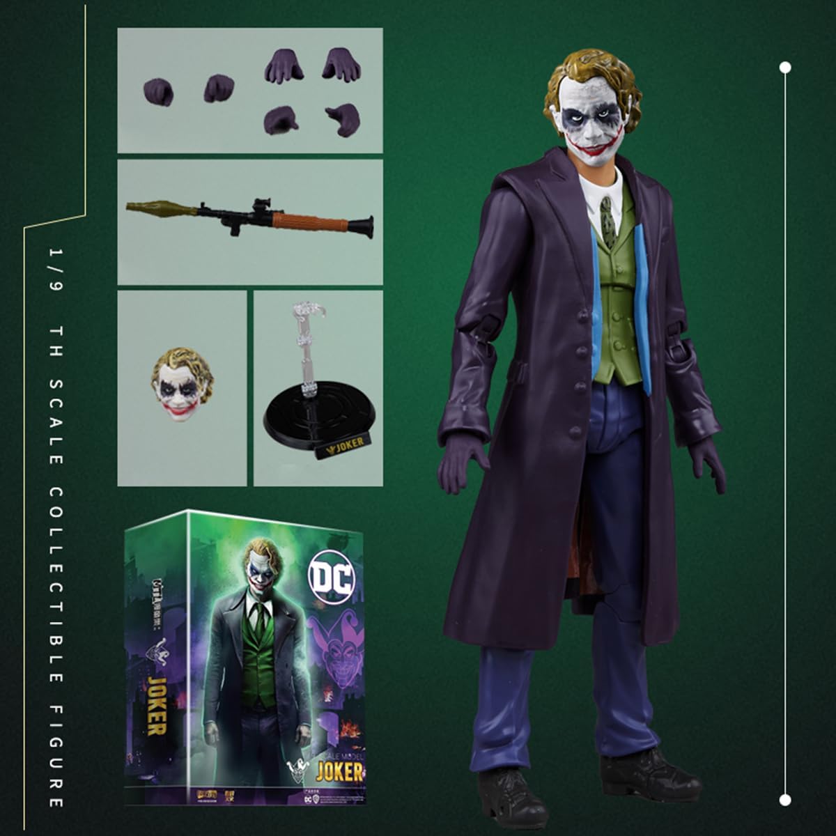 JOKER - FONDJOY JUSTICE LEAGUE FIGURINE COLECTIBILE