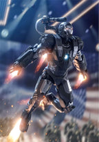 IRON MAN - WAR MACHINE - MARK I - FIGURINA ARTICULATA DE COLECTIE