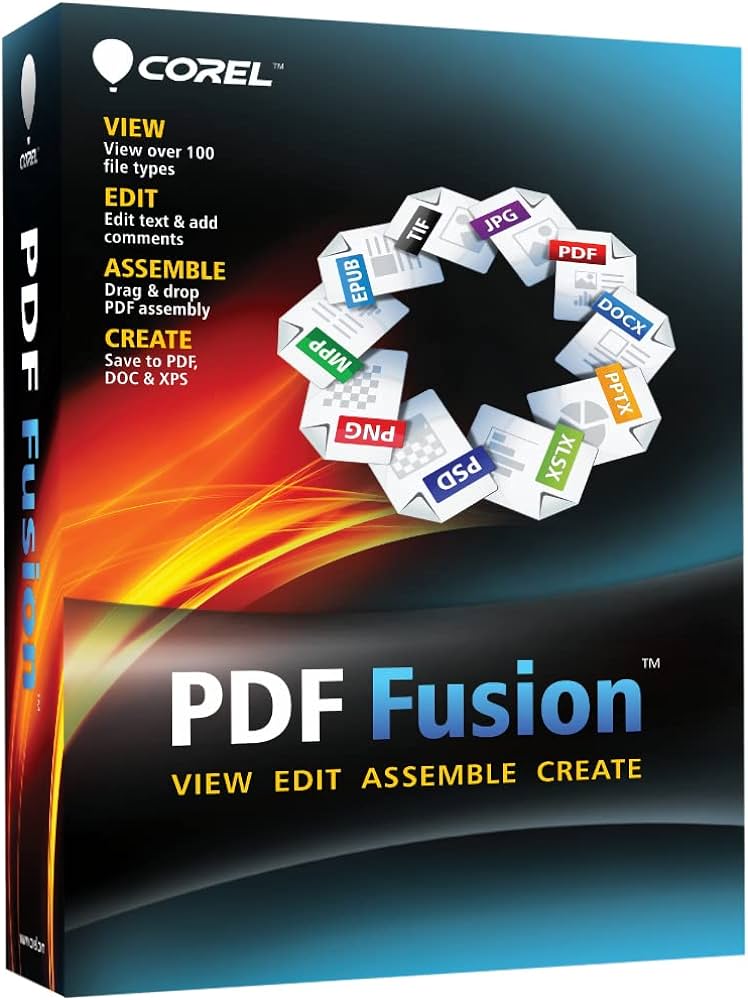 COREL PDF FUSION (1 DEVICE, LIFETIME) - PC - OFFICIAL WEBSITE - MULTILANGUAGE - WORLDWIDE