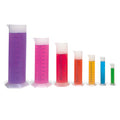 GRADUATED CYLINDERS - SET OF 7 - LEARNING RESOURCES (LER2906)