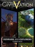 CIVILIZATION V: DENMARK AND EXPLORER'S COMBO PACK - PC - STEAM - MULTILANGUAGE - WORLDWIDE - Libelula Vesela - Jocuri video
