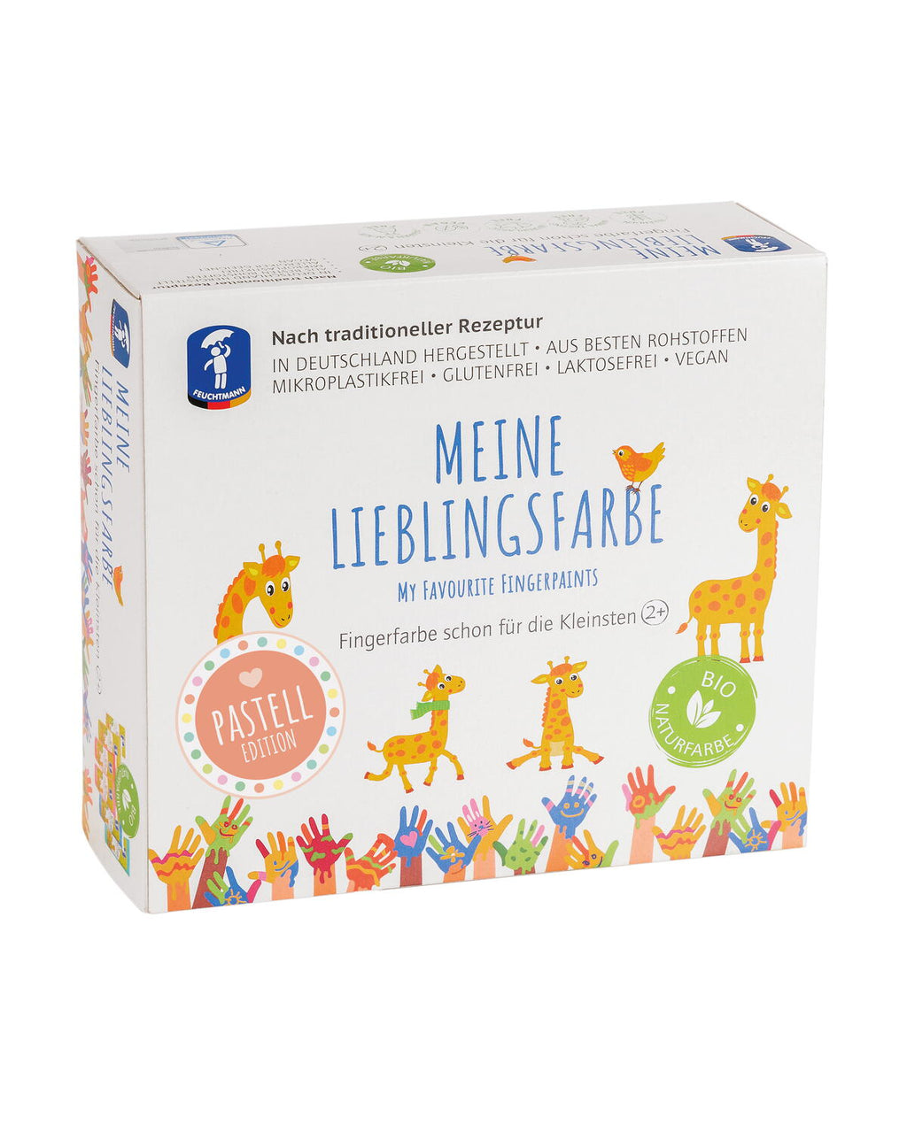 SET 6 TUBURI VOPSEA PICTURA CU DEGETELE - PASTEL - FEUCHTMANN (6330653)