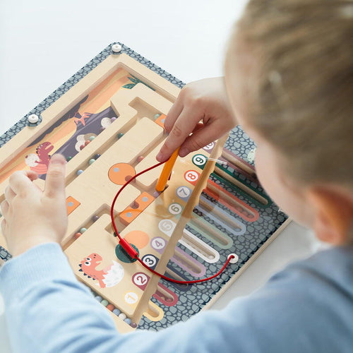 PUZZLE LABIRINT - CURSA DINOZAURULUI - TOPBRIGHT (1211412023de0001)