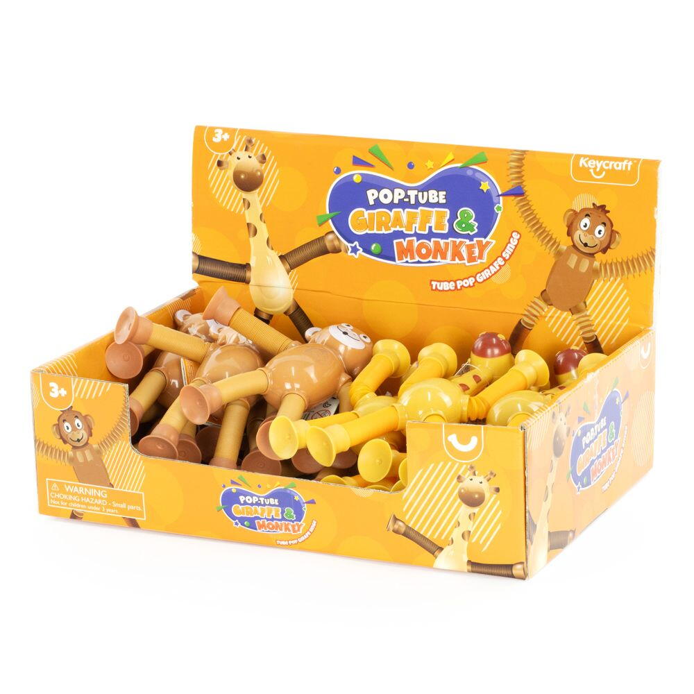 JUCARIE POPTUBE  - ANIMALUTELE DIN JUNGLA - KEYCRAFT (NV655)