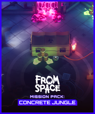 FROM SPACE - MISSION PACK: CONCRETE JUNGLE (DLC) - PC - STEAM - MULTILANGUAGE - WORLDWIDE - Libelula Vesela - Jocuri Video