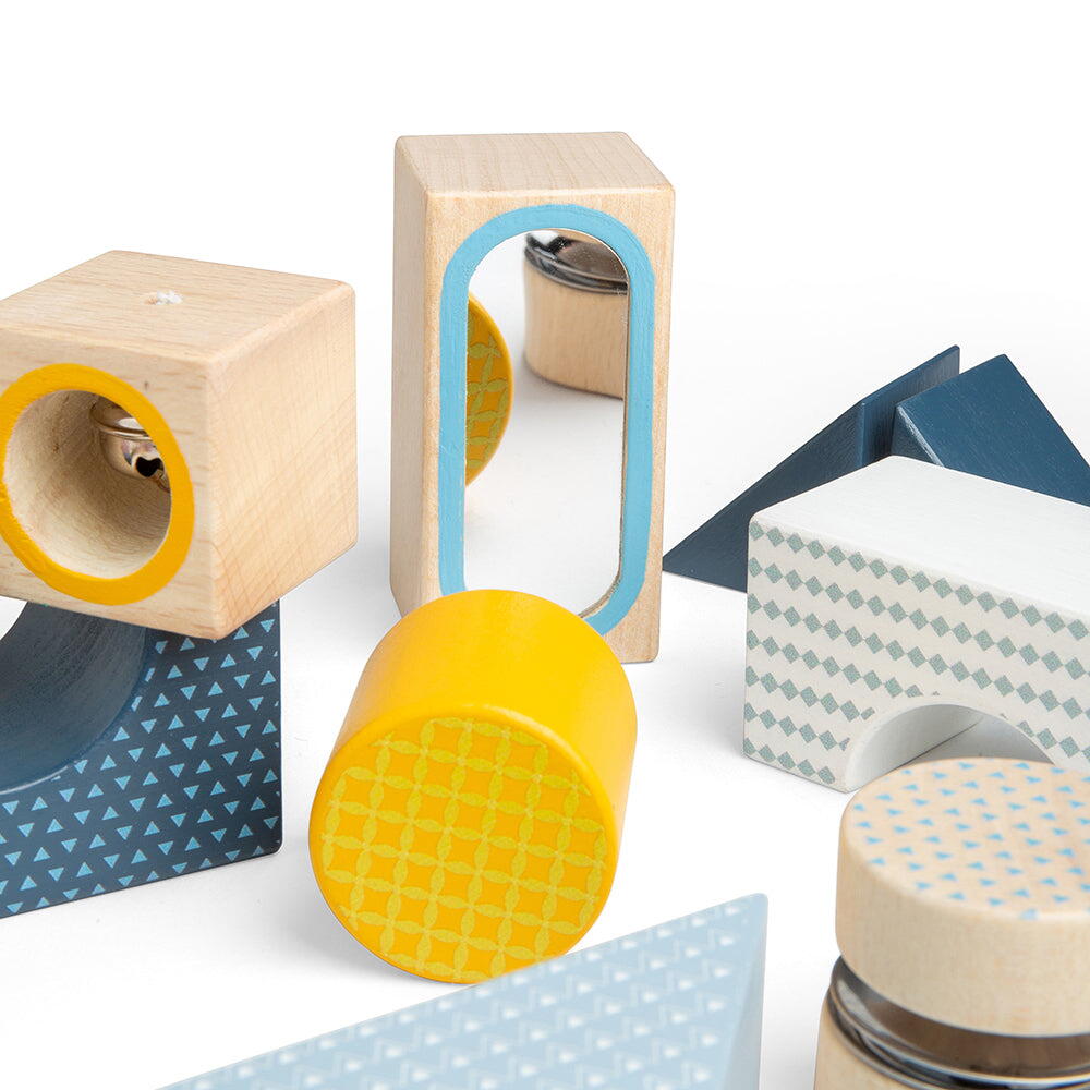 JOC EXPLORARE SENZORIALA - 14 PIESE - BIGJIGS TOYS (36054)