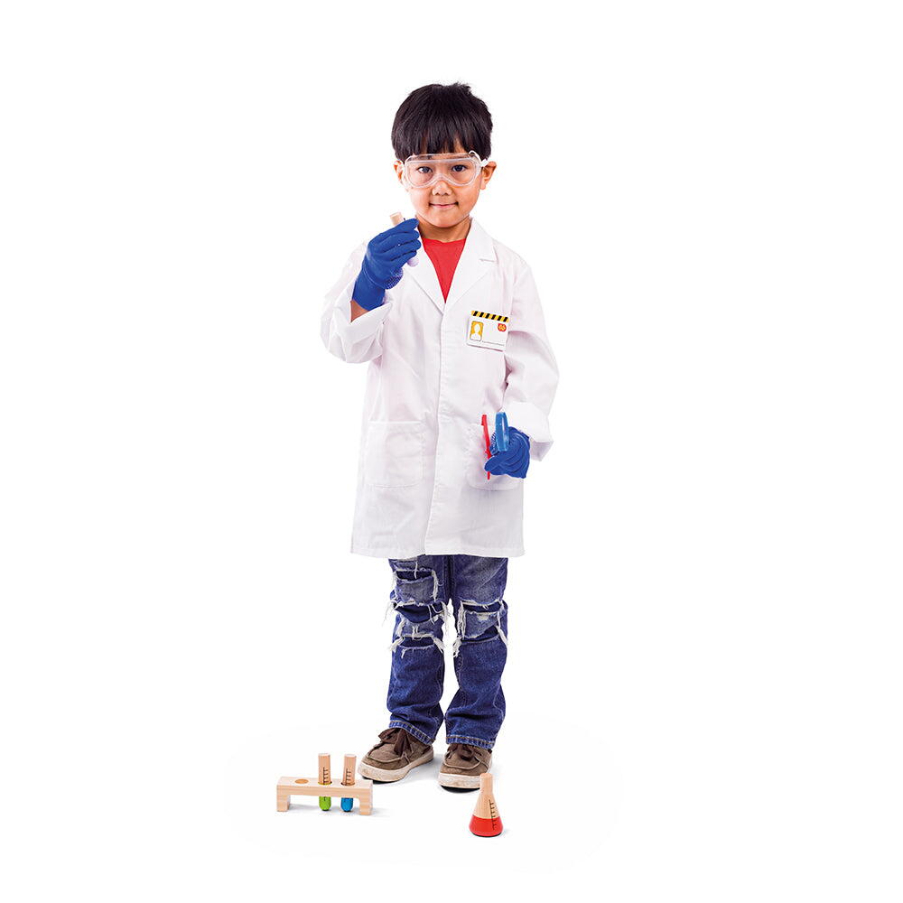 SET COSTUM SI ACCESORII DE LABORATOR PENTRU COPII - BIGJIGS TOYS (34064)