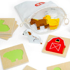 JOC SIMTE SI GASESTE - FERMA - BIGJIGS TOYS (35025)