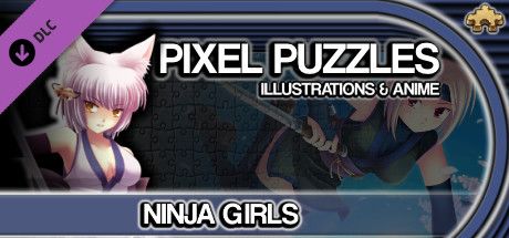 PIXEL PUZZLES ILLUSTRATIONS &amp; ANIME - JIGSAW PACK: NINJA GIRLS - PC - STEAM - EN - WORLDWIDE