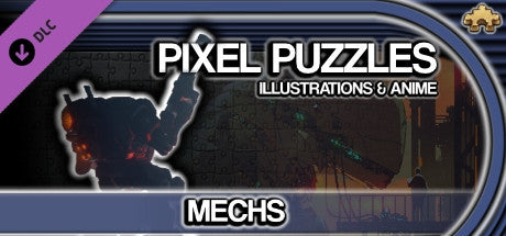 PIXEL PUZZLES ILLUSTRATIONS & ANIME - JIGSAW PACK: MECHS - PC - STEAM - EN - WORLDWIDE
