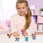 SUPERKITTIES - SET DE JOACA CU 5 FIGURINE - JUST PLAY (67001)