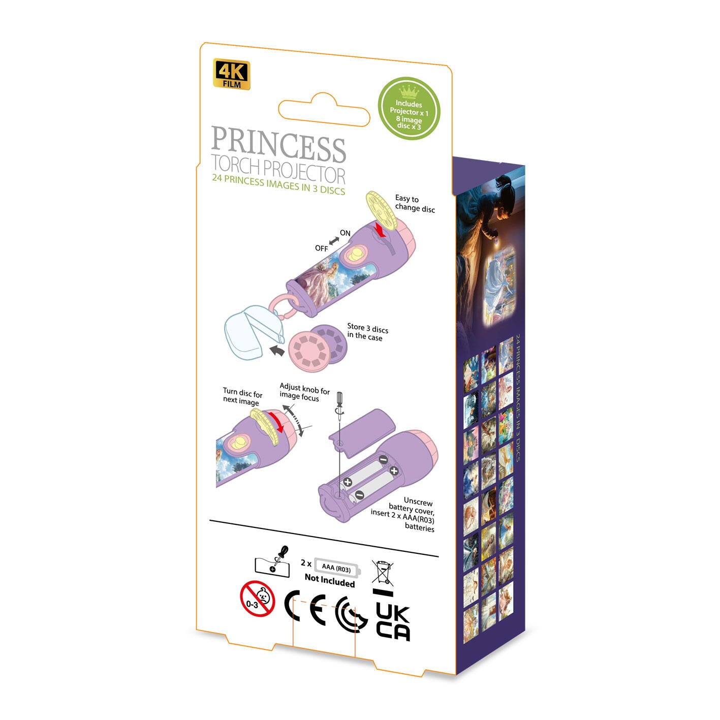 PROIECTOR TIP LANTERNA - PRINTESE - AMBO FUNTAMIN (AF6339P)