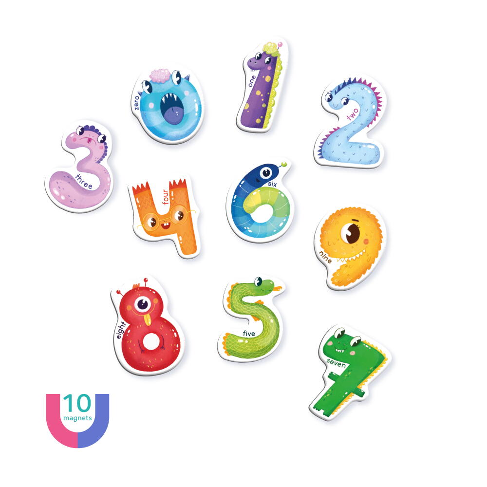 MAGNETIC SET - LEARN TO COUNT IN ENGLISH - DODO (DO200204)