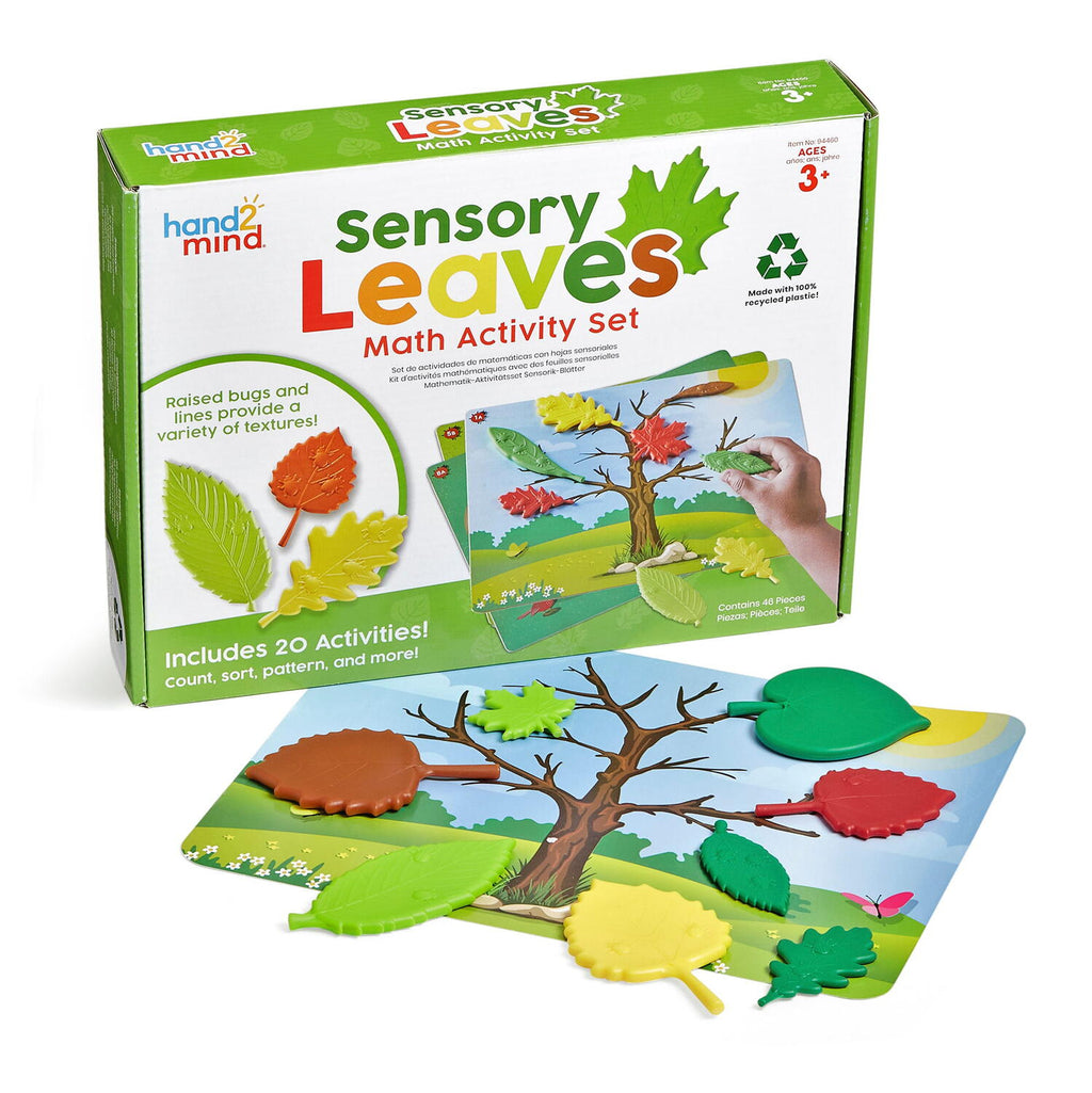 SET ACTIVITATI MATEMATICE - FRUNZE SENZORIALE - HAND2MIND (94460)