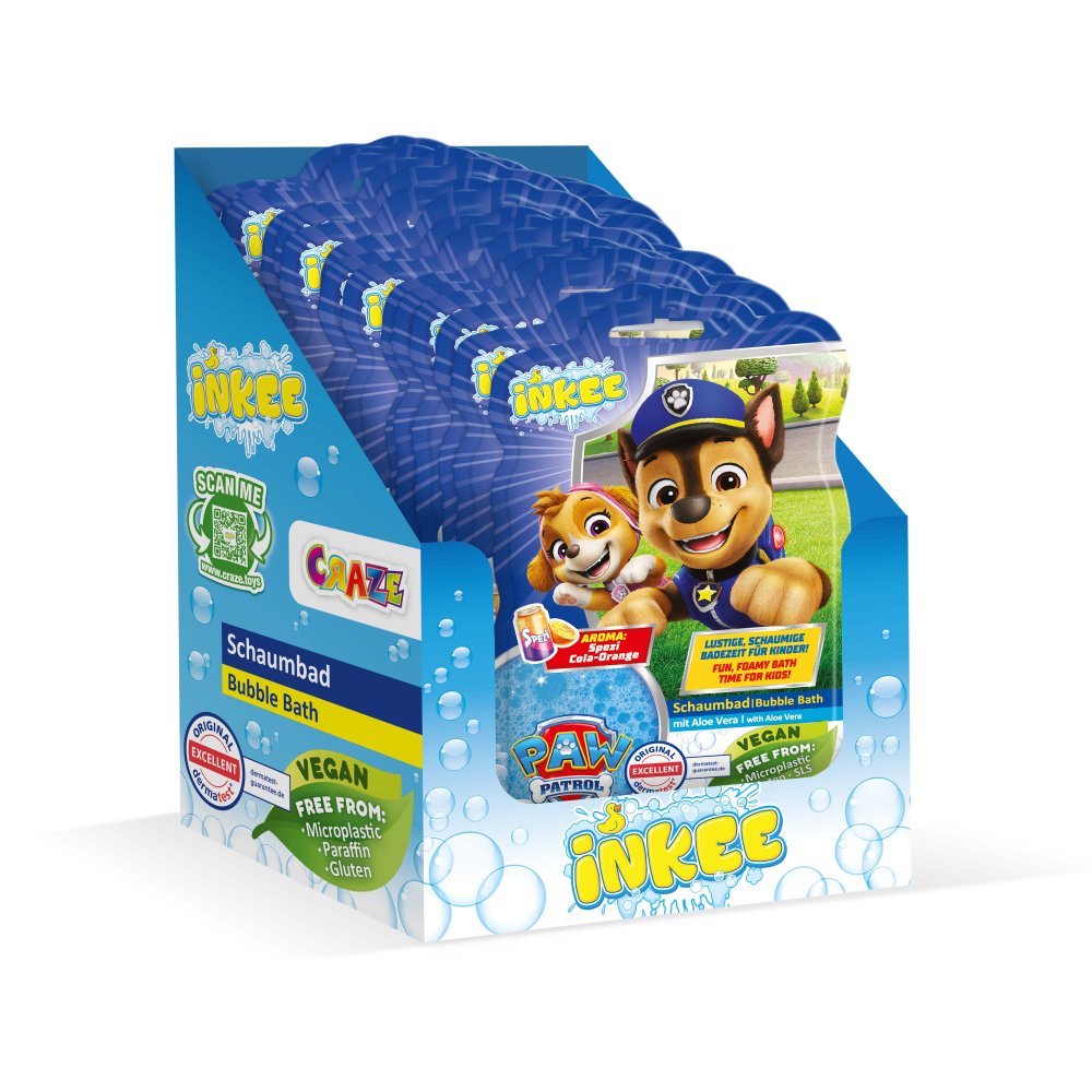 LICHID DE BAIE SPUMANT INKEE PAW PATROL MODELE ASORTATE - CRAZE (CRZ68311)