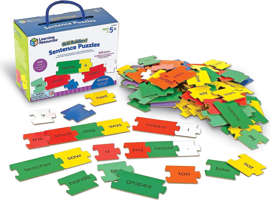SET ACTIVITATI EDUCATIVE - PUZZLE CU PROPOZITII (LB.ENGLEZA) - LEARNING RESOURCES (LER6083) - Libelula Vesela - Jucarii