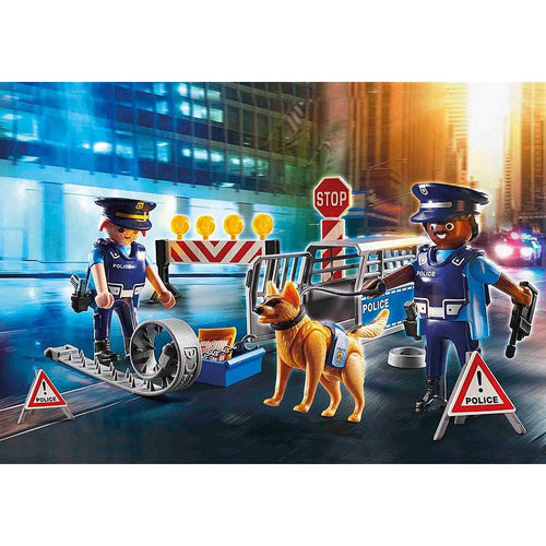 JUCARIE DE ROL BLOCAJUL RUTIER AL POLITIEI - PLAYMOBIL (PM6878)