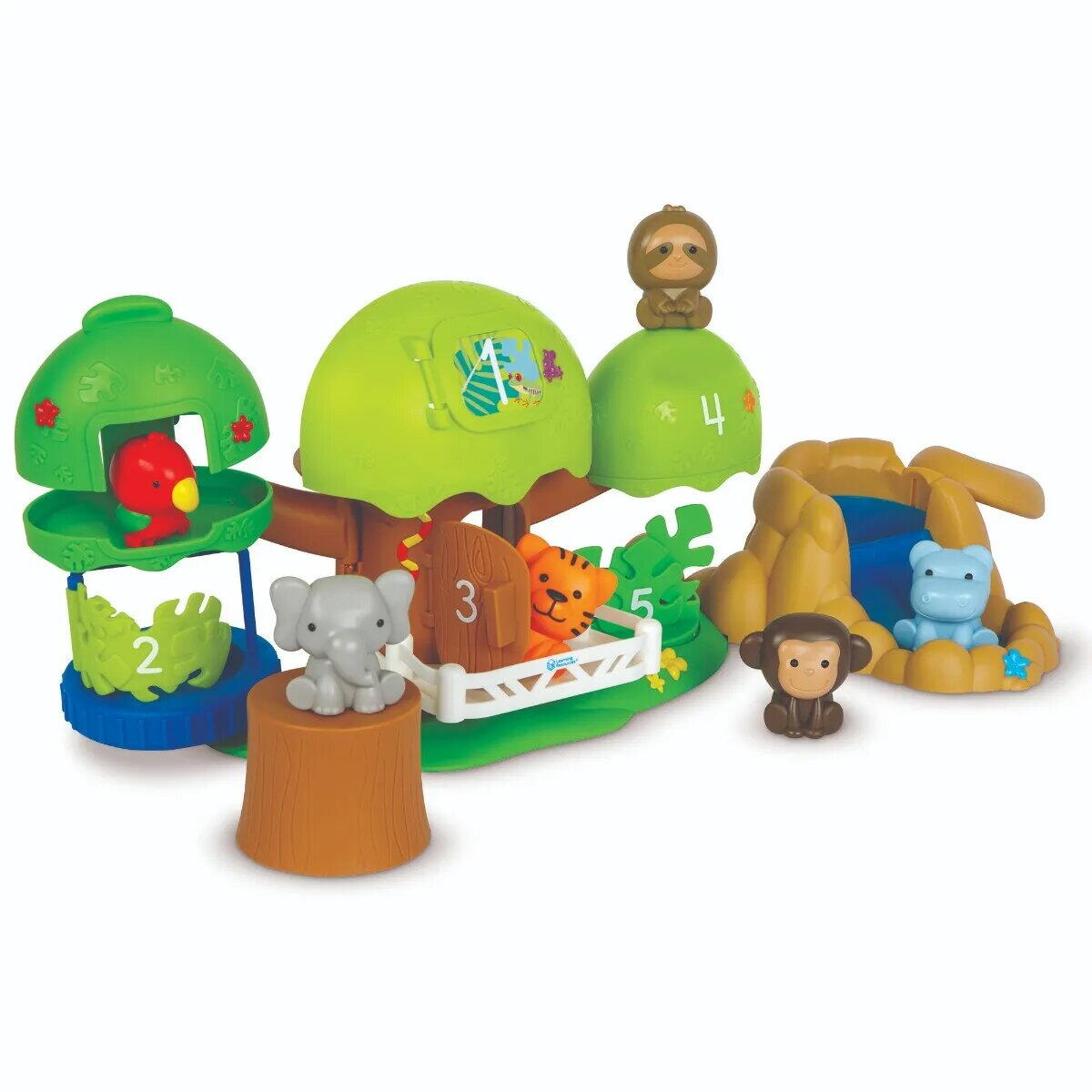 PEEKSVILLE® - CASUTA ANIMALELOR DIN SAFARI - LEARNING RESOURCES (LER7748)