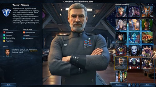 GALACTIC CIVILIZATIONS IV - TALES OF THE TERRAN ALLIANCE (DLC) - PC - STEAM - MULTILANGUAGE - WORLDWIDE