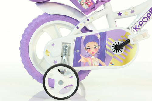 BICICLETA COPII 12'' K-POP - DINO BKES (612GL-KP)