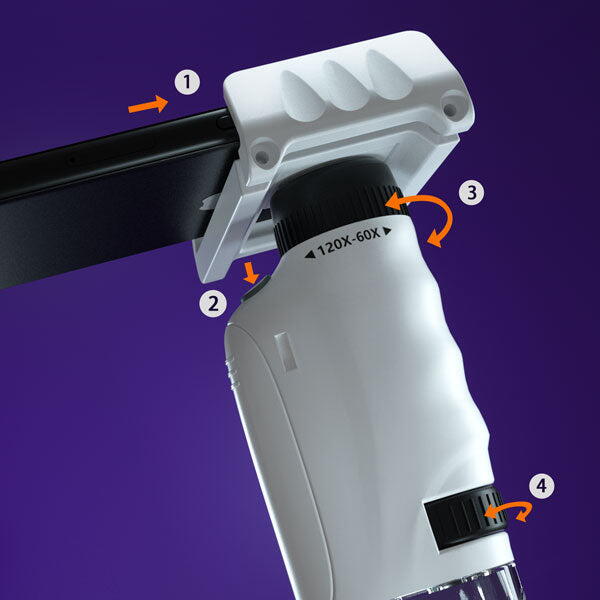 SETUL MICUTULUI EXPLORATOR - MICROSCOP PORTABIL - SCIENCE CAN (1601282024ig0002)