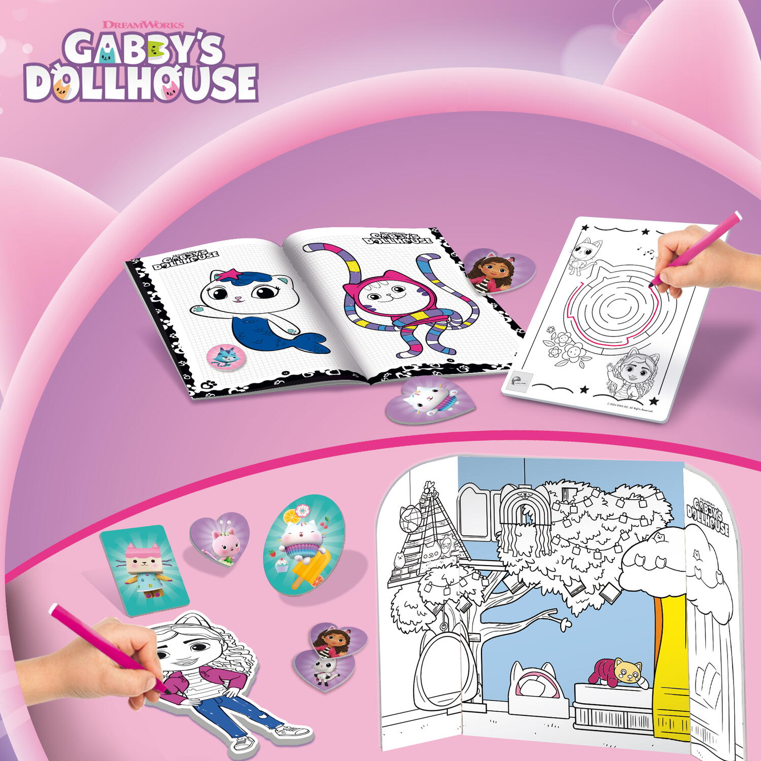 GABBY'S DOLLHOUSE CREATION KIT - LISCIANI (L106288)