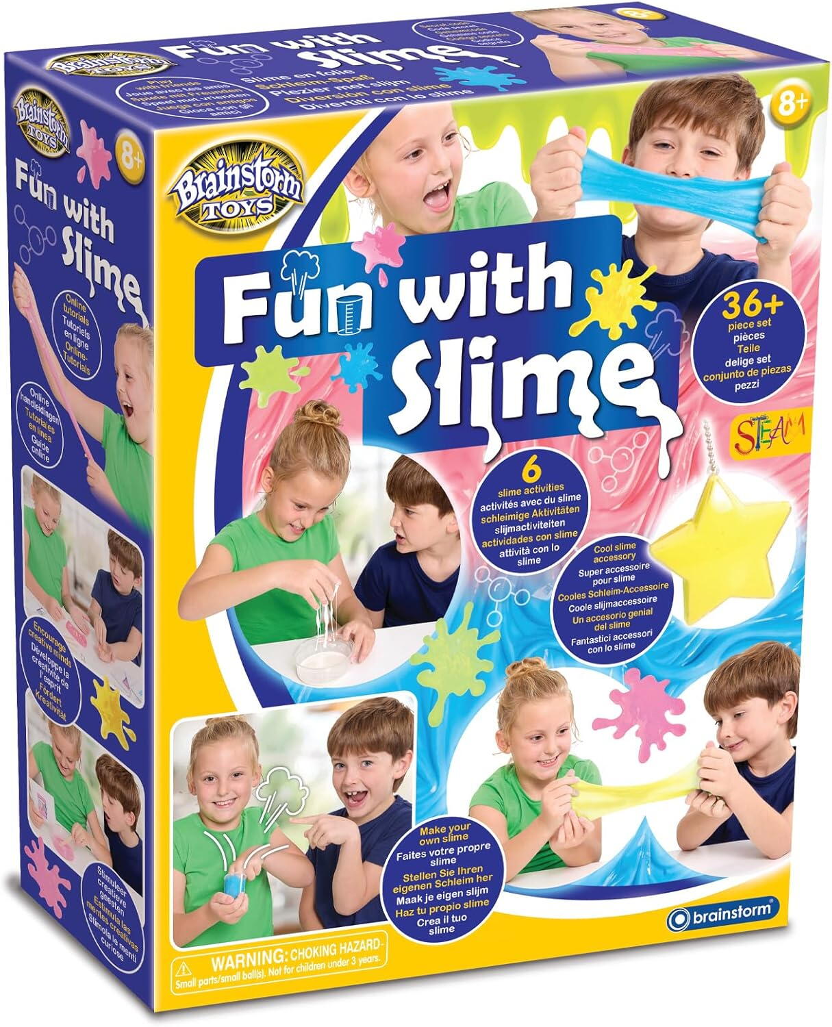 SET EXPERIMENTE - DISTRACTIE CU SLIME - BRAINSTORM (E2101)